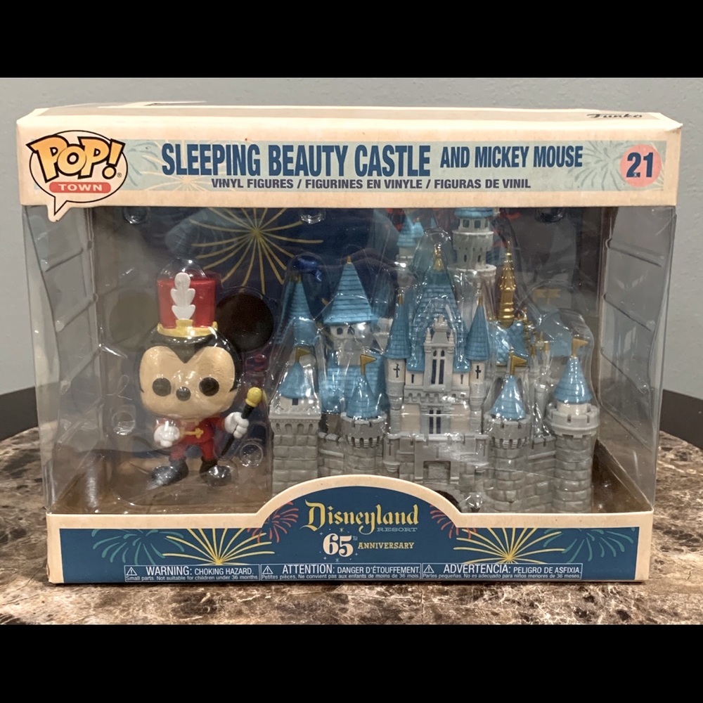 Mickey Mouse and Sleeping Beauty Castle Funko Pop